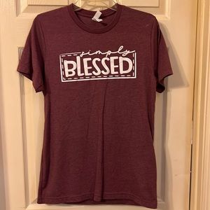 Bella Canvas Simply Blessed Tshirt